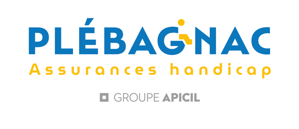 Com'On Blue - Agence de Communication Brignais 25 PLEBAGNAC logo RVB PLEBAGNAC APICIL horizontal CMJN fond blanc